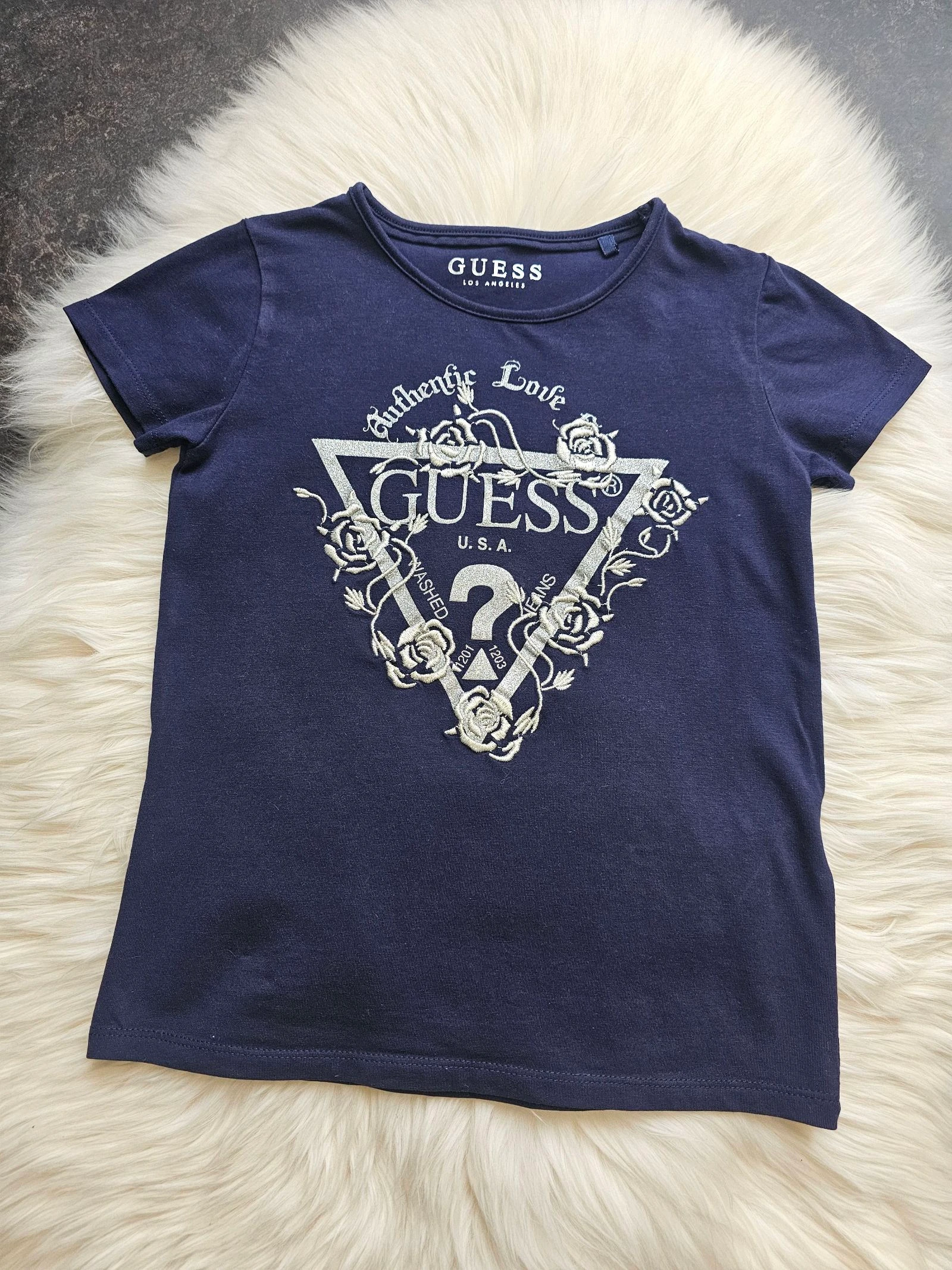 T-shirt GUESS - Maat 6 jaar - 95% katoen – photo 3